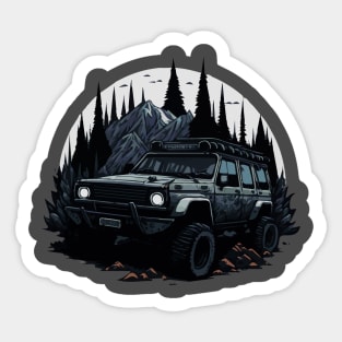 Off Road T Shirt Sticker